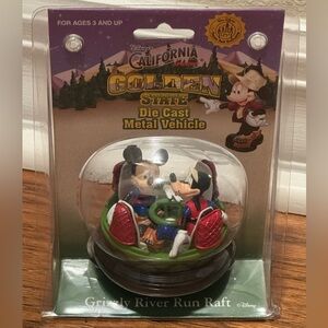 Disney California Adventure Grizzly River Run Raft die cast metal vehicle